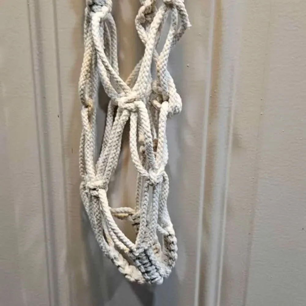 Macrame Plant Hanger with us hook. Pot not included